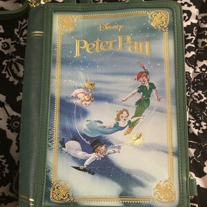 Loungefly Green Peter Pan Crossbody Bag